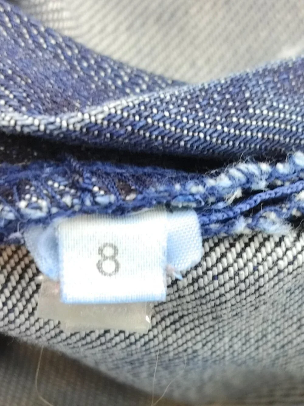 Firefly Denim Size 8 Bootcut Dark Wash Stretch Jeans